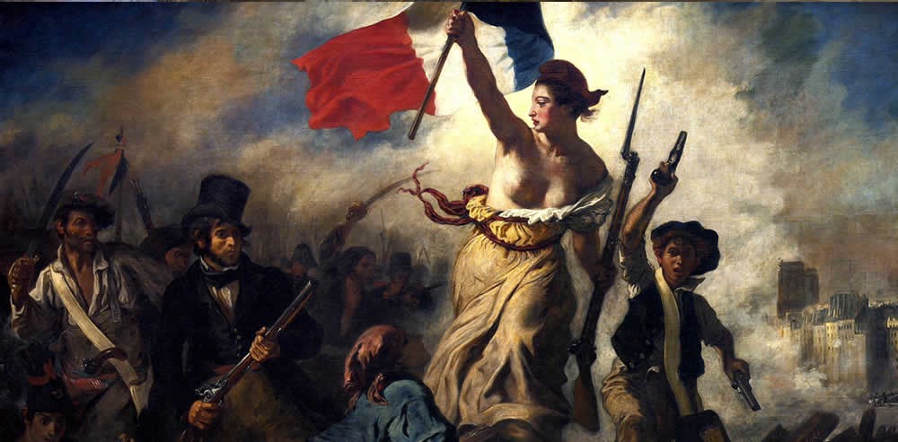 “La Liberté guidant le Peuple” — Eugène Delacroix